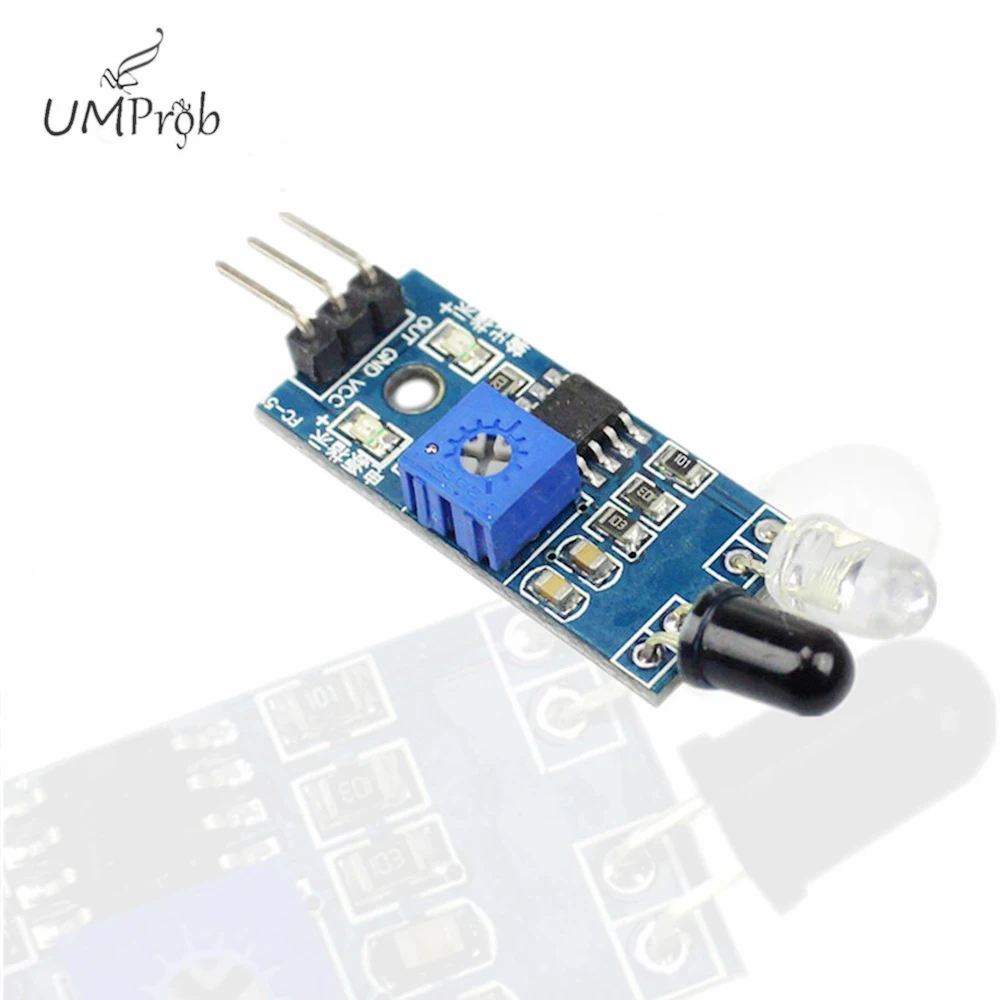 Toy Car Robot 3Pin 3.3-5V IR Infrared Obstacle Avoidance Sensor Module For  Diy Kit