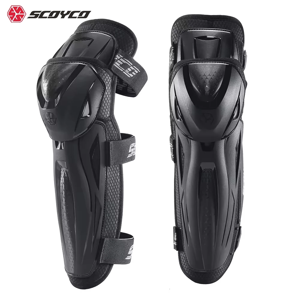 SCOYCO Motorcycle Knee Pad Men Women Adjustable Motorbike  Guards CE2 Level Protection MTB Bike Motocross Riding Safety Knee Pad
