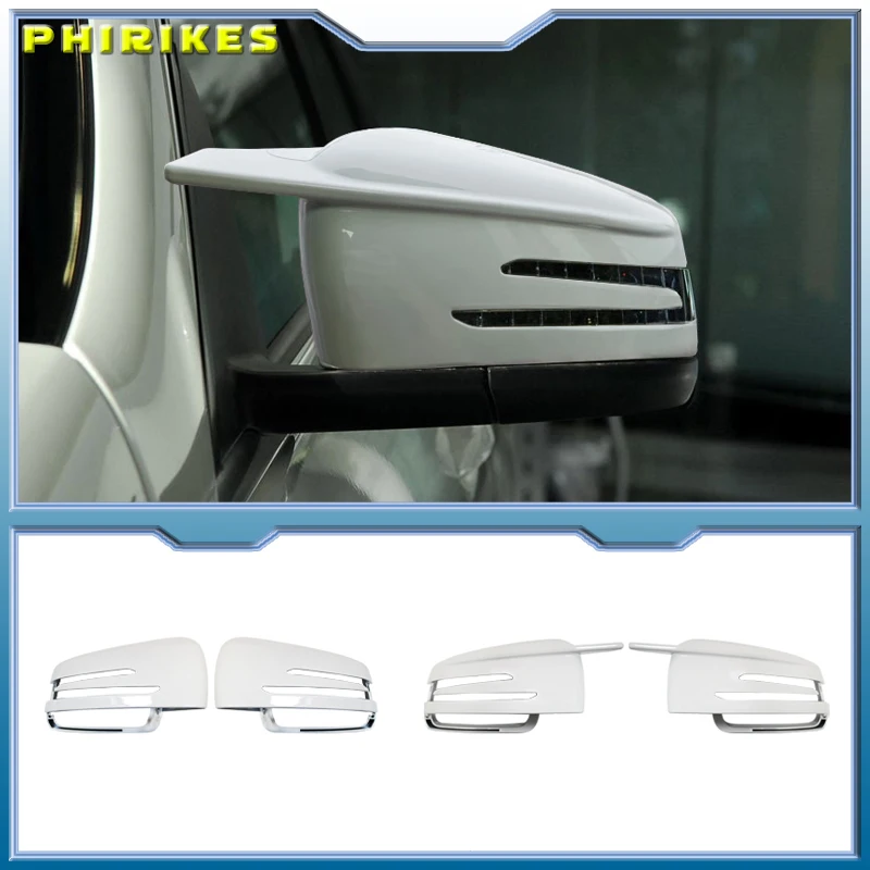 

Подходит для Mercedes Benz W176 W246 W212 W204 C117 X156 X204 W221 C218 A B C E S CLA GLA GLK Class, черные накладки на боковые зеркала заднего вида.
