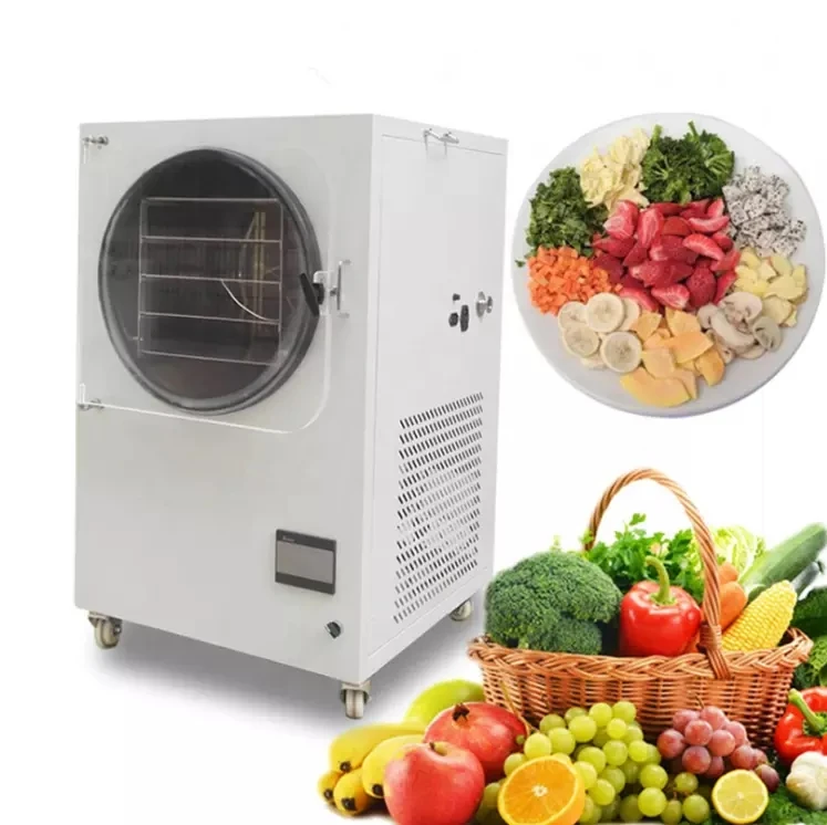 Industrial Food Freeze-drying Equipment Fruit Vacuum Freeze Dryer  Household Vegetable Freeze Dryer