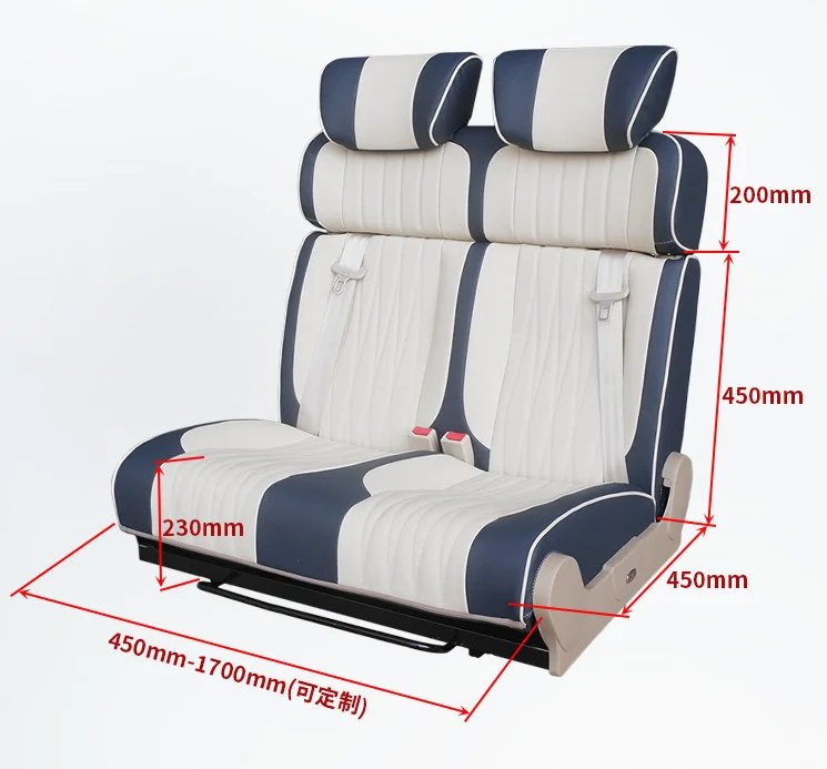 Campervan Motorhome Transit Widely Used for Luxury Tuning Mpv Van Multi-functional Rv Seat Bed Van Folding Seat view 2