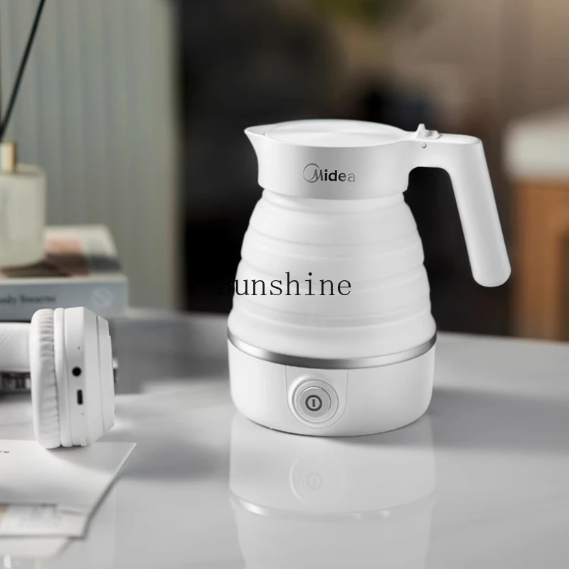 

Folding intelligent business trip dormitory constant temperature household travel portable kettle durable