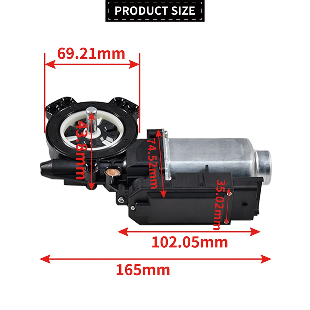 Front Left Right Window Lift Motor 8200028068 8200000938 For Renault Megane 2 Scenic 2 Espace 4 Clio 3 6 Pin Anti Pinch