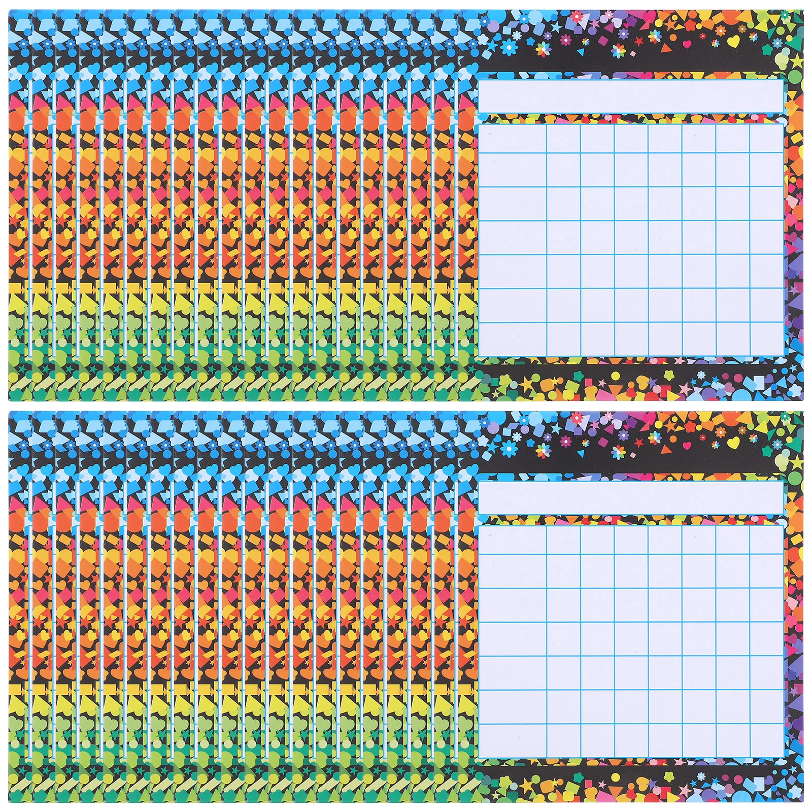 

50 Sheets Behavior Clip Chart For Classroom Cards Kids Reward Charts Classroom Sticker Behavior System Teaching Materials