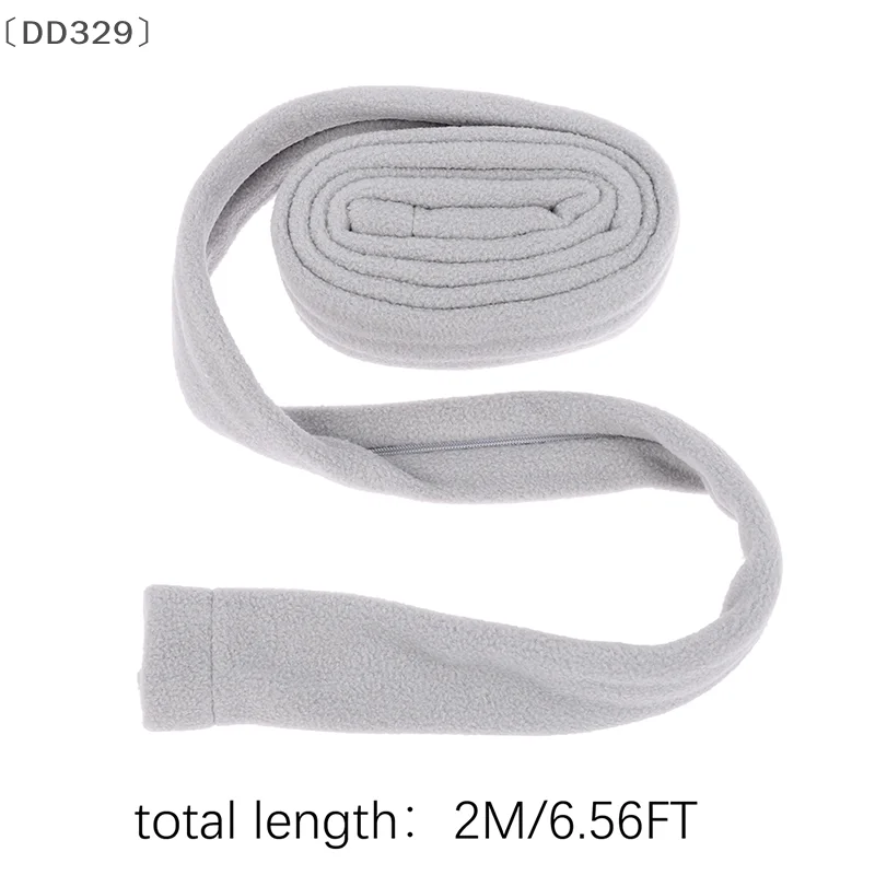 

〔DD329〕2M Hose Cover with Zipper Reusable Comfort Fleece Tube Insulator Super Soft Washable Breathable Cover For CPAP