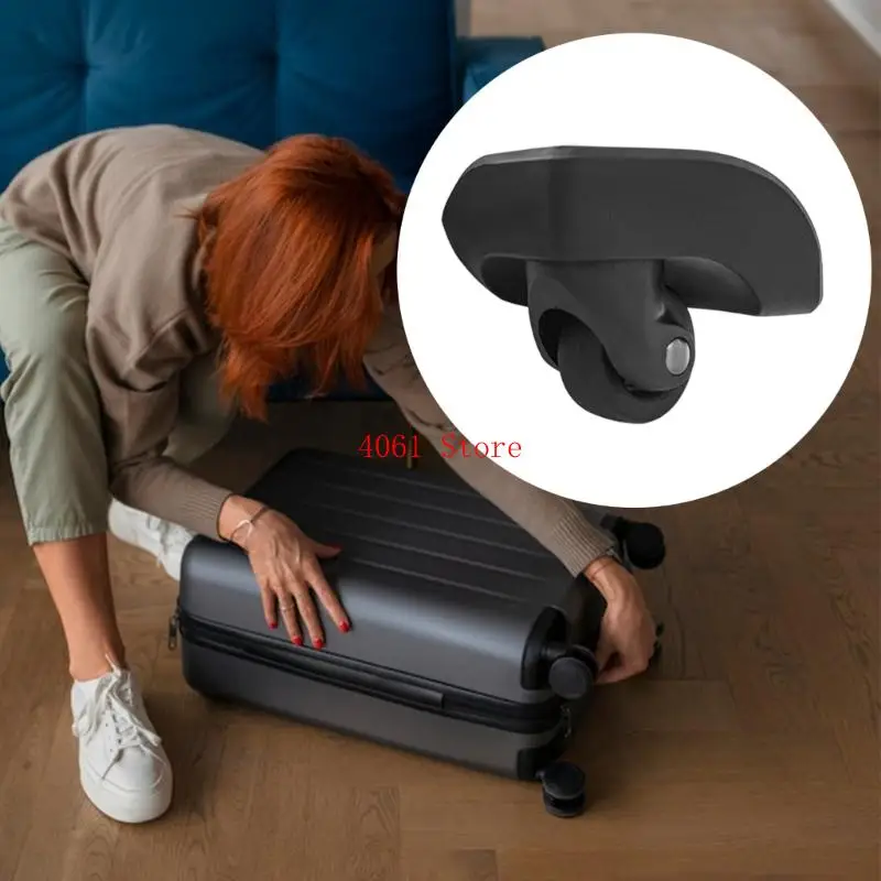 4Pcs Replacement Luggage Wheel Accesory For Suitcase Maneuverability
