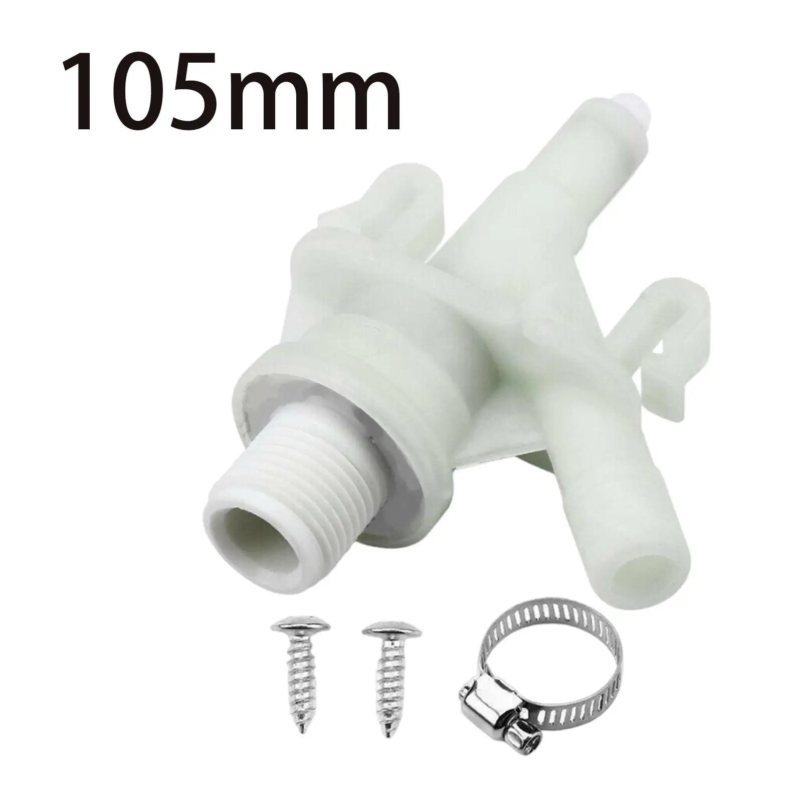 RV Toilet Water Valve Pedal Flush Toilet Valve for Motor Home 300 310 320