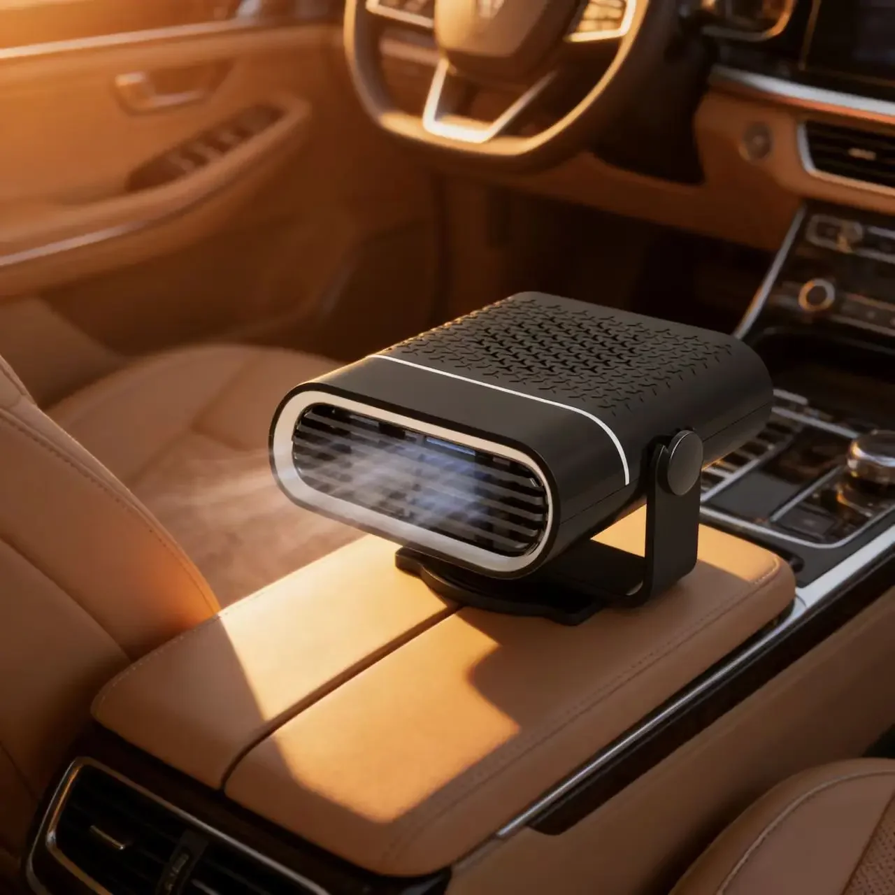 Portable Car Heater 12V/24V Auto Defogging & Defrosting Silent Operation Fast Heating Exquisite Details & Wide Application