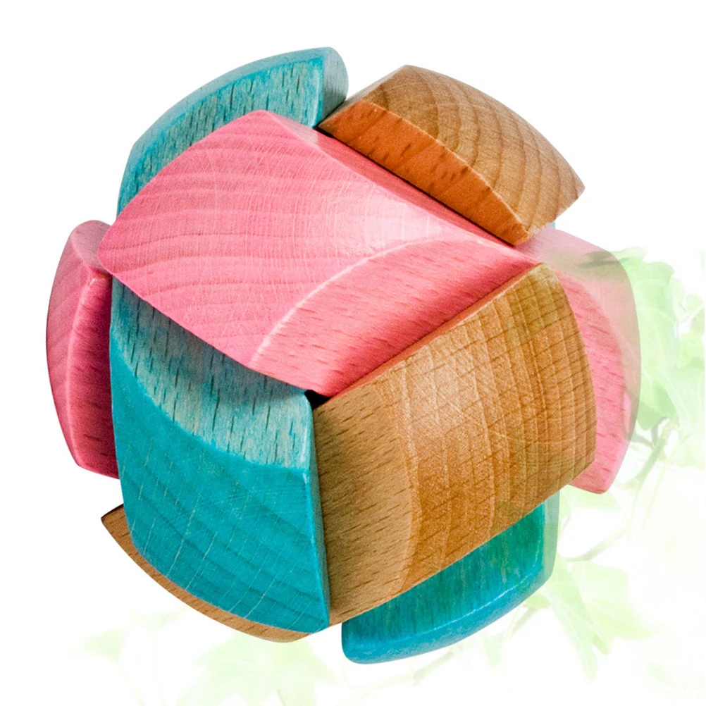 

Football Lock Wooden Puzzle Brain Teaser For Kids Adults Stress Relief Educational Hand Eye Coordination Intelligence