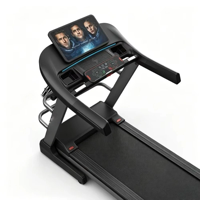 4HP Electric Foldable Treadmill Auto Incline LED Extra Large Running Area Premium Home Gym Fitness Machine for Effective Weight