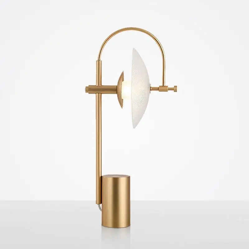 

Postmodern Creative Combination Glass Table Lamps Living Room Bedroom Study Hotel Designer Luxury Indoor Decorative Desk Lights