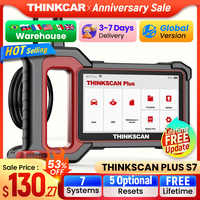 THINKCAR Thinkscan Plus S7 S6 S4 Obd2 Scanner Car Diagnostic Tools Automotivo Scanner Auto Diagnosis Tool Code Reader 28 Resets