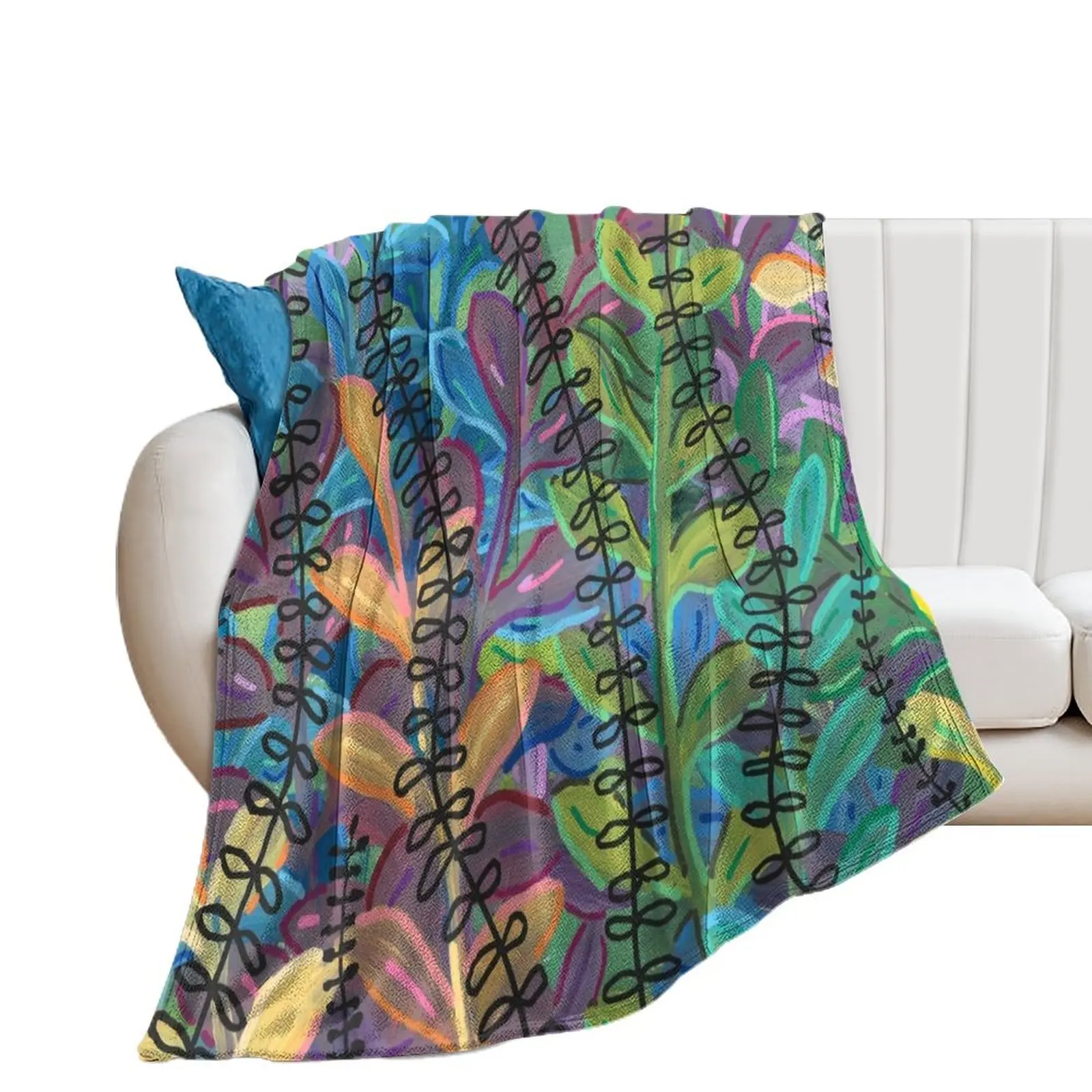 

Tropics Throw Blanket Bed linens Beach blankets and throws Blankets