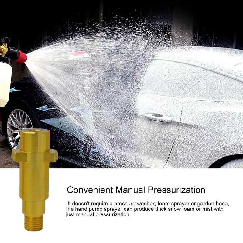 Car Wash Sprayer 34oz Pressure Washer Quick Connect And Adjustable Nozzle Car Wash Sprayer Professional Car Foam Cannon