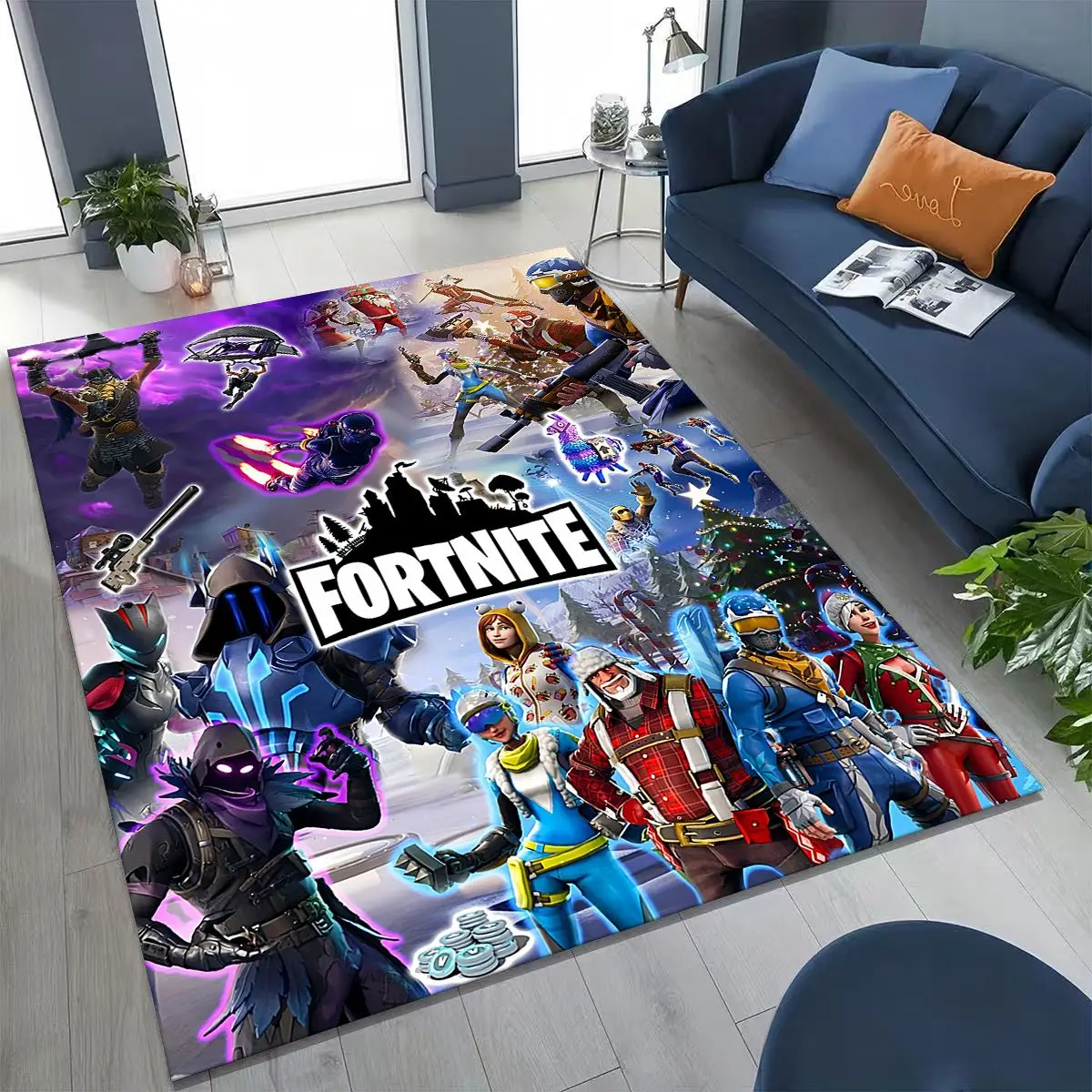 

Classic Game Gift Cartoon Art Carpet Rug for Bedroom Living Room Sofa Home Doormat Decor,Large Kids Play Non-slip Floor Mat