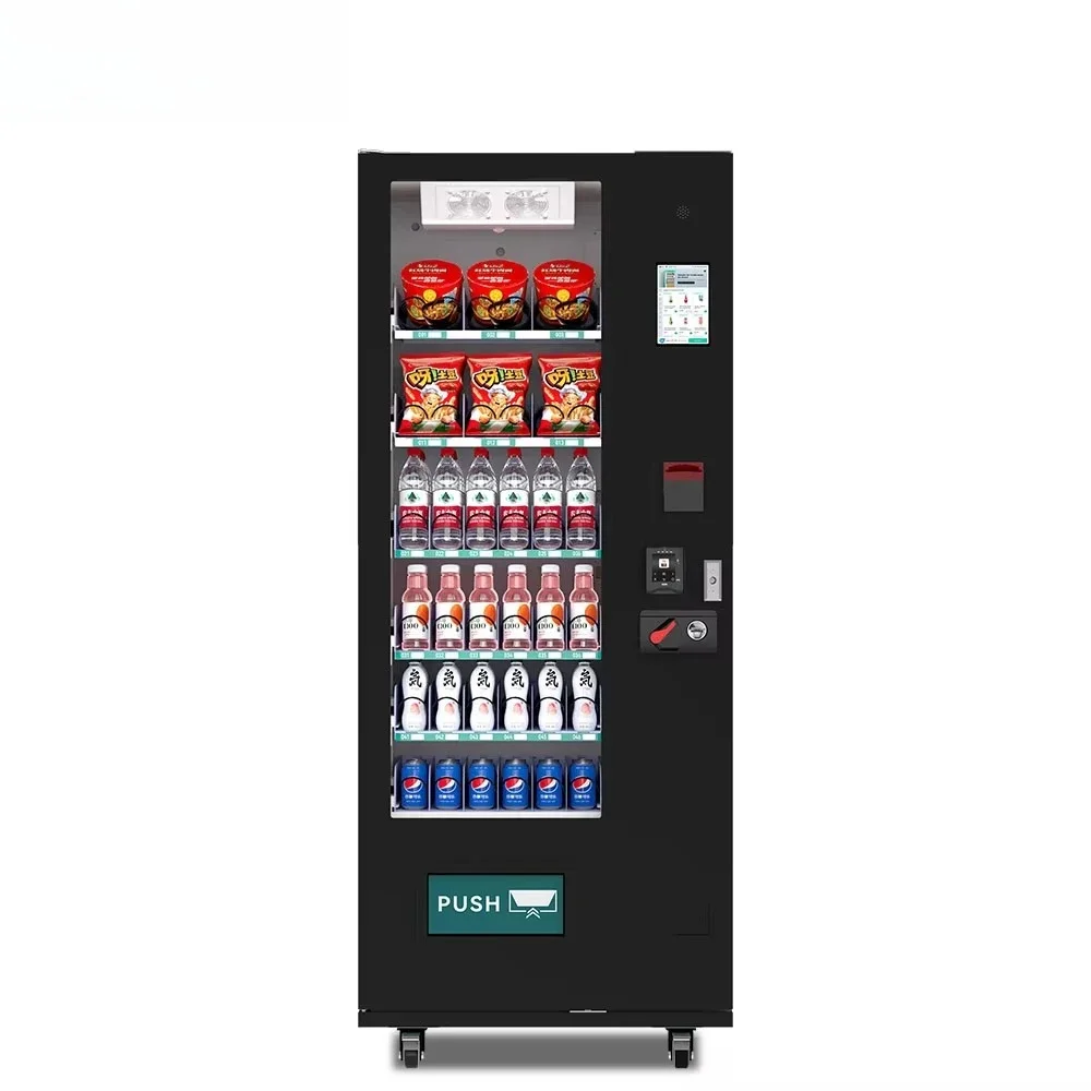FOODLINE Large Multi-layer Rack Combo Vendor Mass Snack Drink Storage Touch Screen One Key Clean Equipment