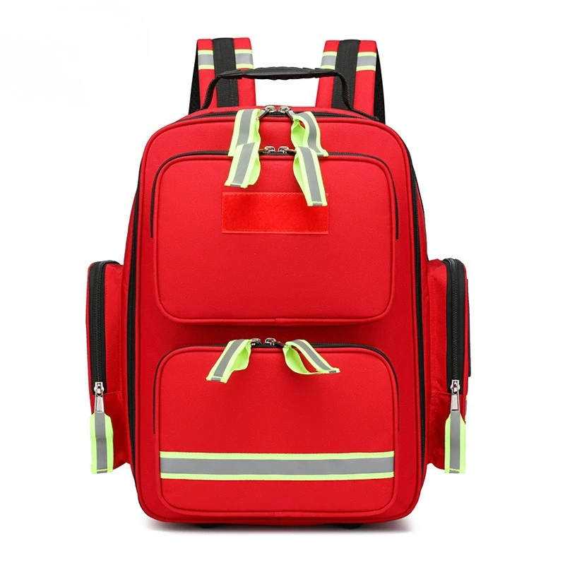 Large Capacity Emergency Kit First Aid Backpack Portable Home Waterproof Multifunctional Backpack