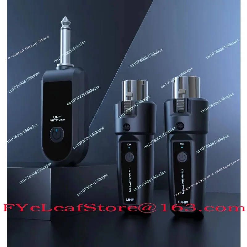 2.4G Dynamic Handheld Microphone Wireless To Wired Conversion Metal Instrument