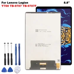 Pantalla LCD táctil AAA + para Lenovo Legion Y700, 2022 TB-9707 TB-9707F 9707 9707F, digitalizador, piezas de reparación de montaje de vidrio, 8,8