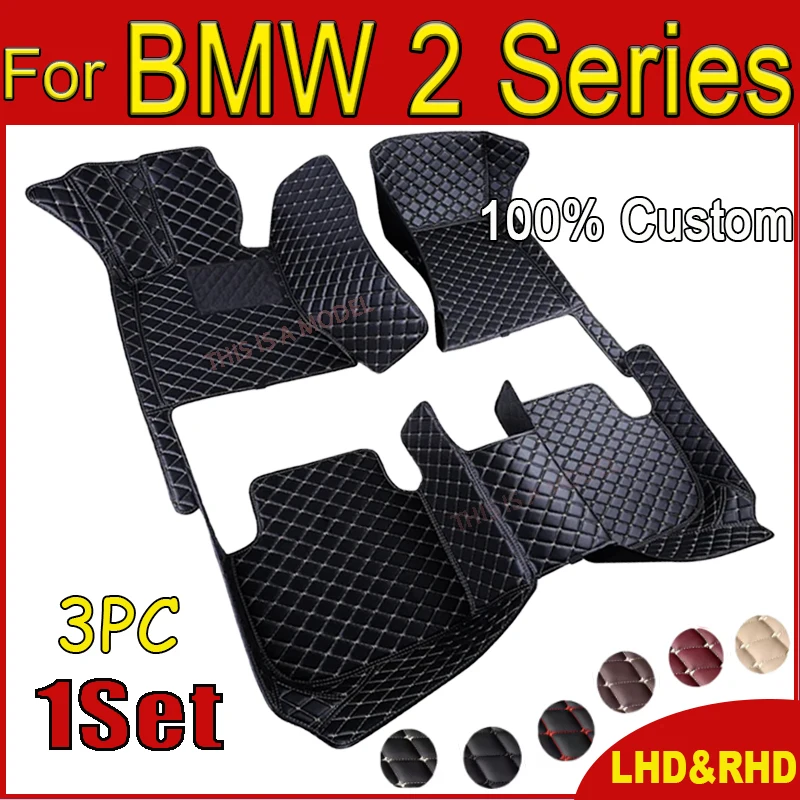 

Автомобильные коврики для BMW 2 серии Gran Tourer 7-местный 216i 218i 220i 225i 225xe 216d 218d 220d 2014-2020 19 18 17 16 15 интерьер