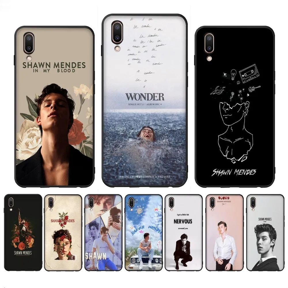 Singer S-Shawn M-Mendes Phone Case For Redmi Note 4 X 5 A 6 7 8 T 9 9S 10 11 11S 11Epro Poco M3 pro