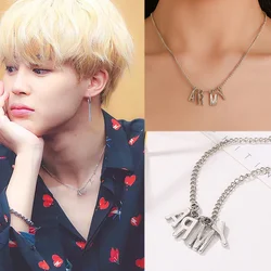 Arm Necklace Fashion Men's and Women's Letter Collar Chain Neckchain