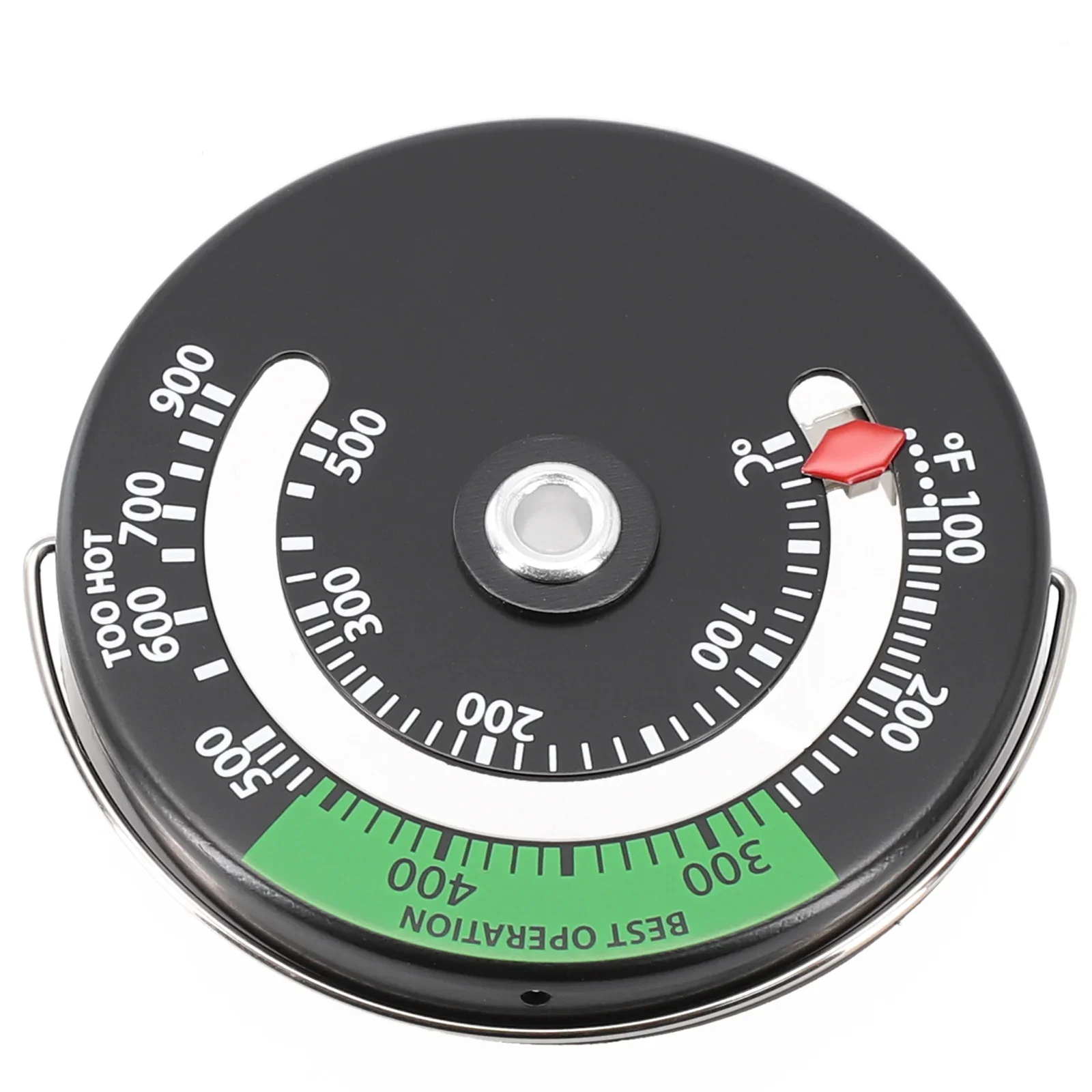 

Fireplace Thermomete Magnetic Stove Thermometer Fire Stove Pipe Thermometer Gauge For Wood Log Chimney Pipe Oven Barbecue Oven