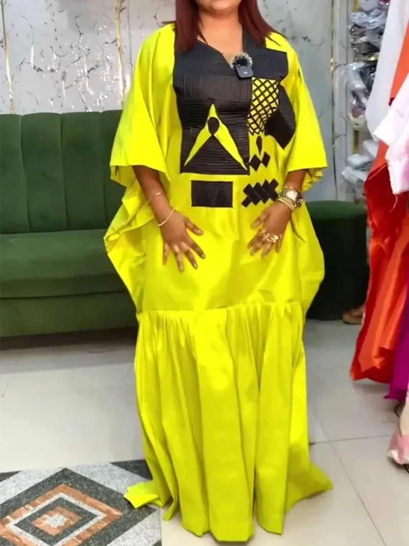 

African Dresses for Women Traditional Africa Clothing Dashiki Ankara Outfits Gown Abayas Robe Muslim Kaftan Maxi Long Dress 2025