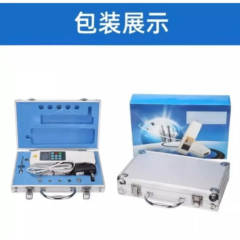 2-1000 Digital Push-Pull Gauge - Pointer Force Tester with LCD Display for Spring & Material Tension Testing