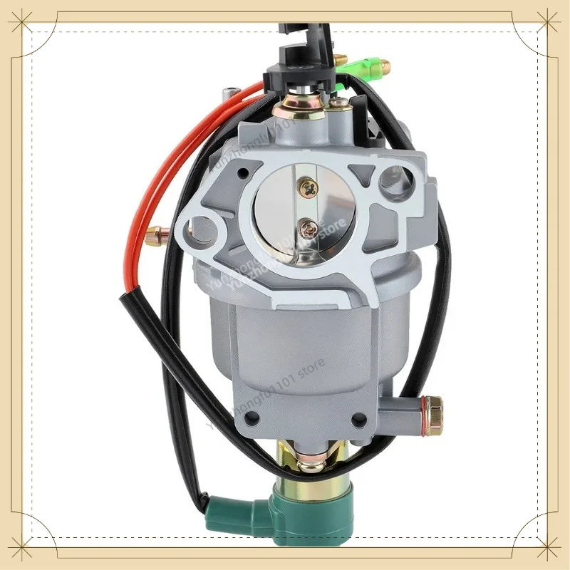 Carburetor Repair Kit for P27 P27‑1 P27‑2 Engine Generator, Carb with Gaskets Fuel Filter Fuel Line Choke Lever