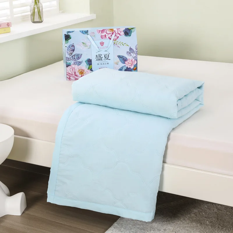 Washed Cotton Summer Quilt Air Condition Comforter Bedding Core Household Dormitory