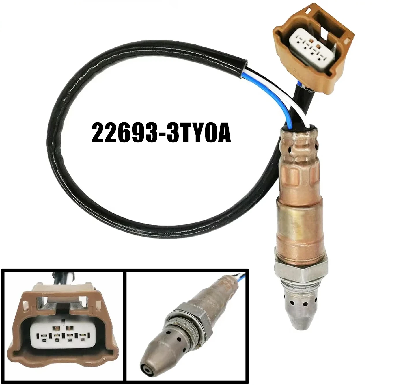 Nuevo 22693-3ty0a 234-9134 Sensor de oxígeno O2 aguas arriba para Nissan Altima 2.5l 2013 2014 2015 2016 2017 2018 22693-3ty0b 226933ty0a