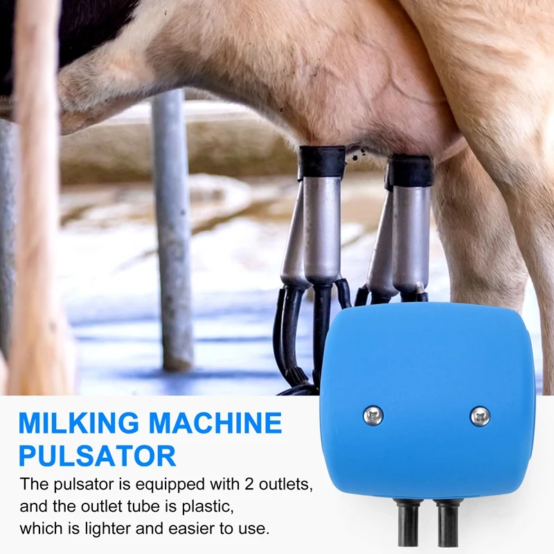 Plastic Milking Machine Pulsator L90 Pneumatic Milk Pneumatic Pulsator For Cow Sheep Milk Machine Parts With 2 Outlets