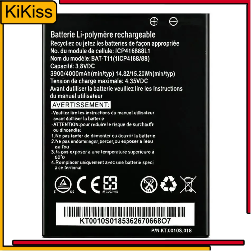 

Long Lasting Bat-T11 4000Mah High Performance Mobile Phone Battery For Acer Liquid Z630 T03 T04 Z630S