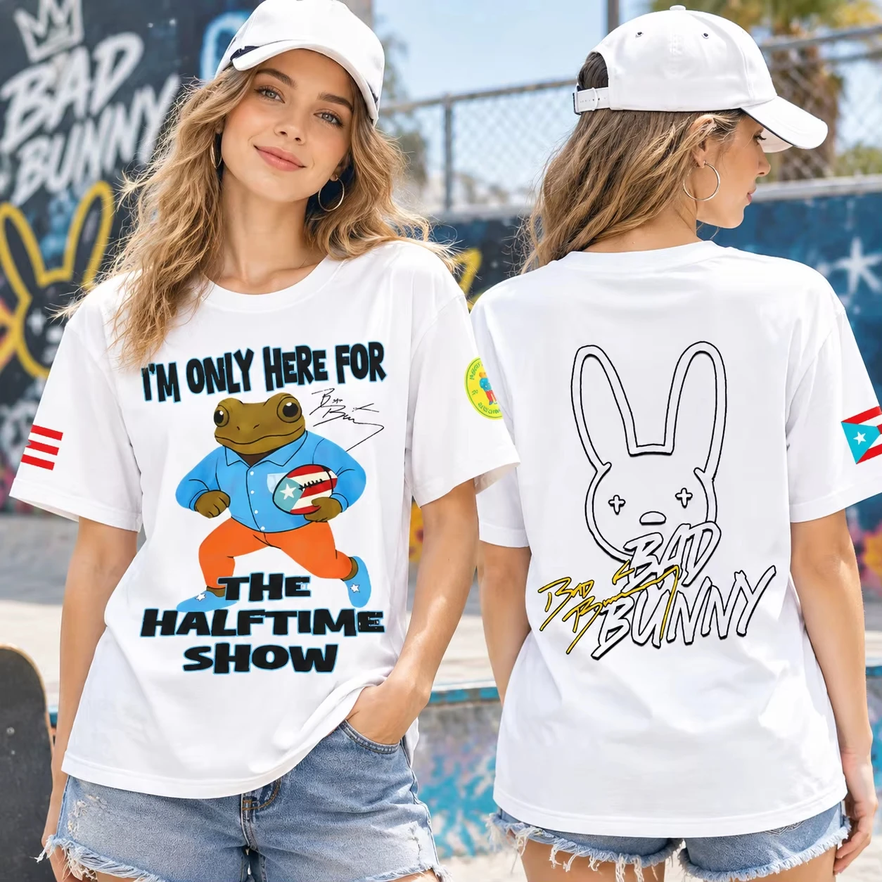 2026 New Unisex Short Sleeve T-shirt Double Sided Cartoon Animal Performance Graphic Print Casual Round Neck Tee Tops