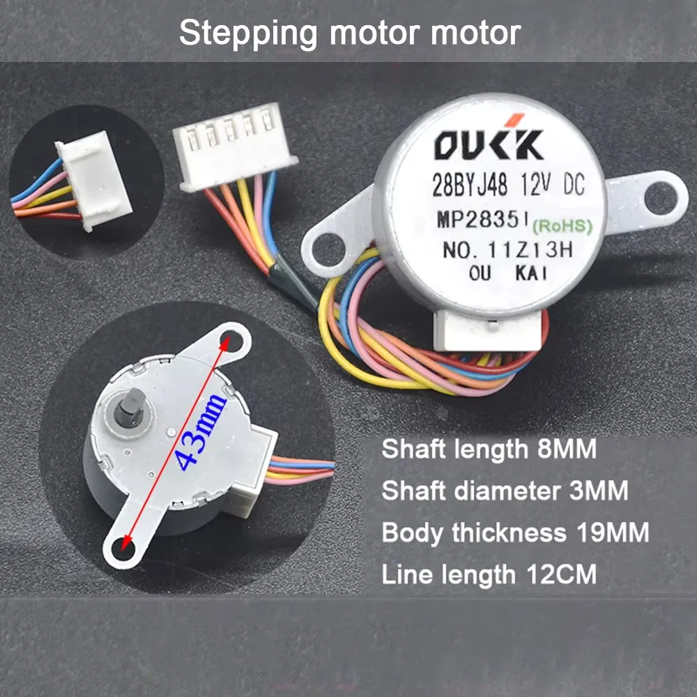 2PCS/LOT MP2835 air conditioning stepper motor motor synchronous sweep motor 28BYJ48