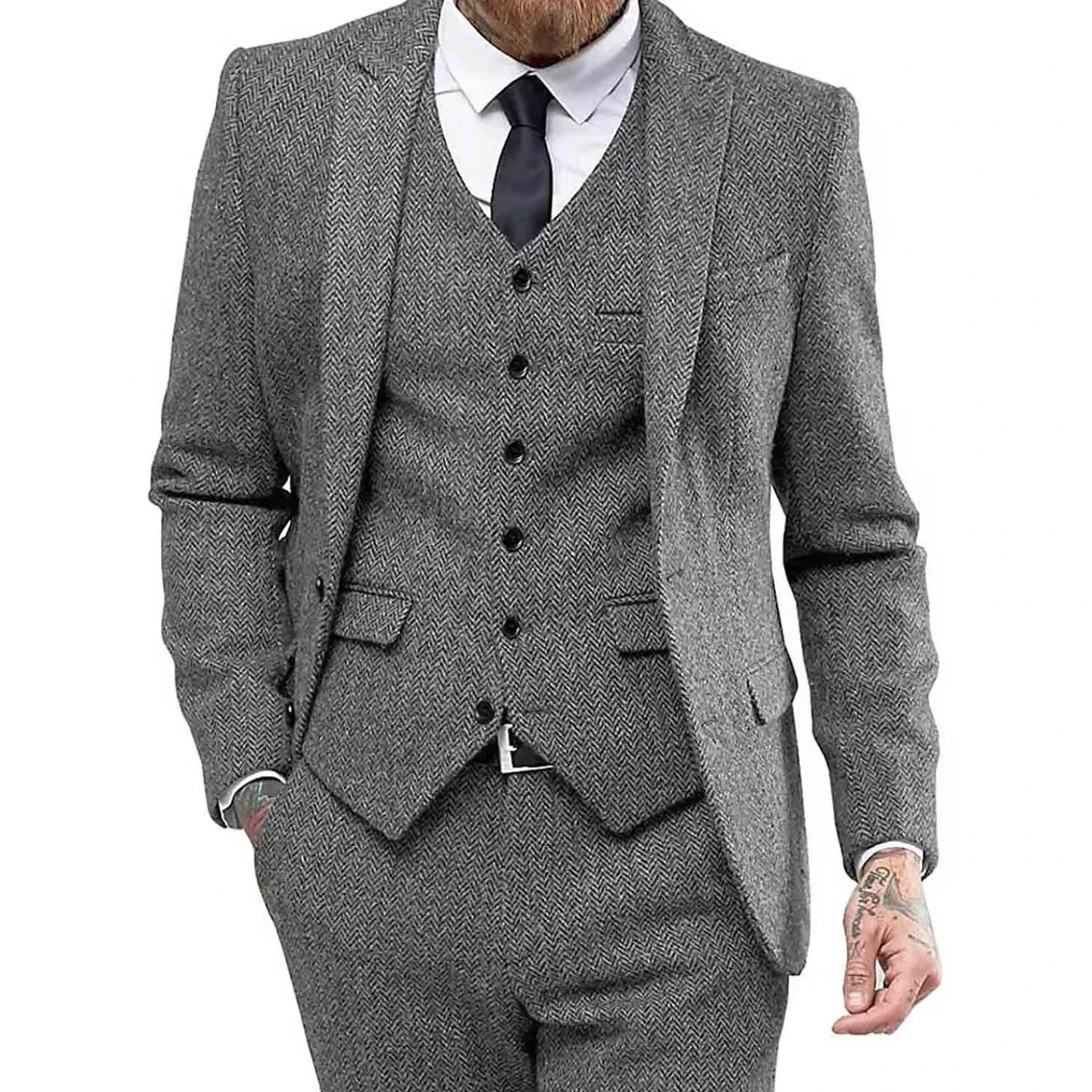 grey 3pcs