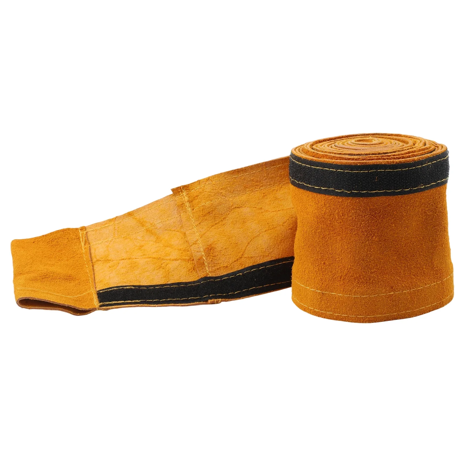 

Flame Retardant Leather Sleeve For TIG Torch Cables Compatible With Mig And Plasma Welding Equipment 3.5m Long Coverage