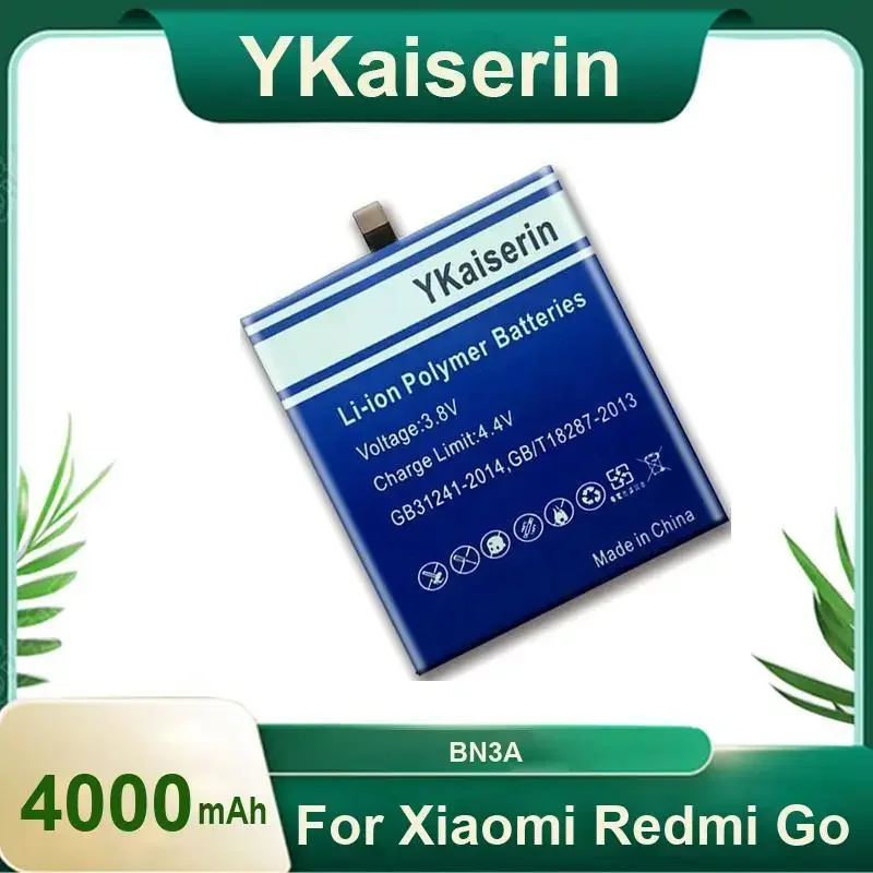 

YKaiserin BN3A BN 3A BN-3A 4000 мАч Аккумулятор для Xiaomi Redmi Go RedmiGo Высококачественные сменные аккумуляторы для телефона Гарантия Bateria