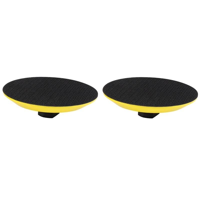 

5 Inch(125Mm) Hook And Loop Sanding Pad 5 Inch Sander Backing Plates With 5/8-11 Threads(2 Pack)