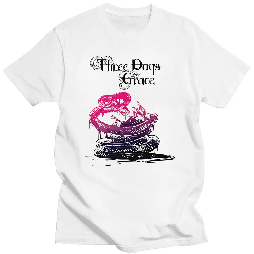 Three Days Grace T-shirt Graphic Printing Casual Hip Hop O-neck Tee-shirt Long Sleeve Fashion Tshirt Women/men Grunge Clothing