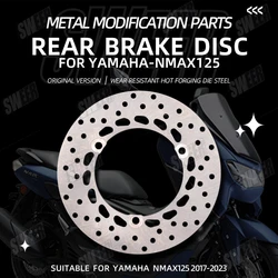 Motorcycle Front Rear Brake Discs Rotors For YAMAHA NMAX155 125 2017-2024 Motorbike Replacement Parts Front Disc Brake Pad