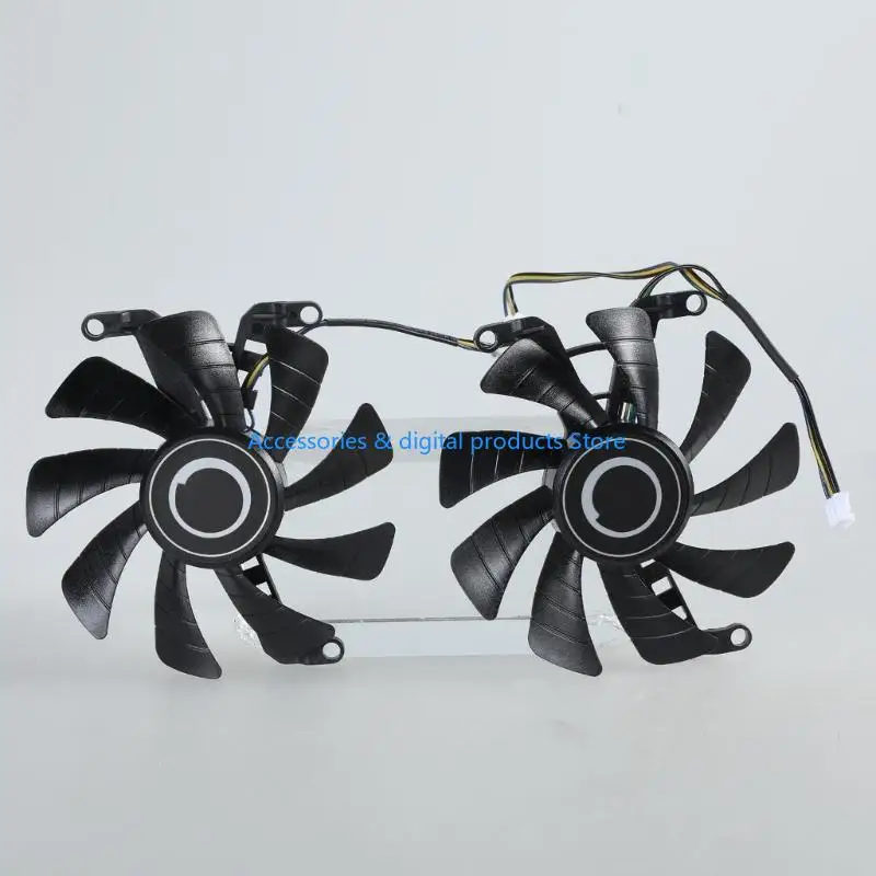 77JD 87mm 12V 4Pin Graphics Card Cooling Fan for RTX2060 2070 SUPER Coolers VGA Fan as Fan Replacement T129015SU