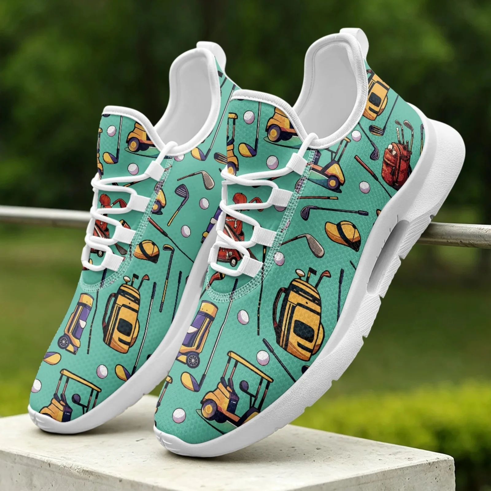 XIXIRIMIDO Lace-up Casual Shoes Mens Sneakers Comfortable Mesh Breathable Walking Shoes Women's Lightweight Sneaker Sport Golf