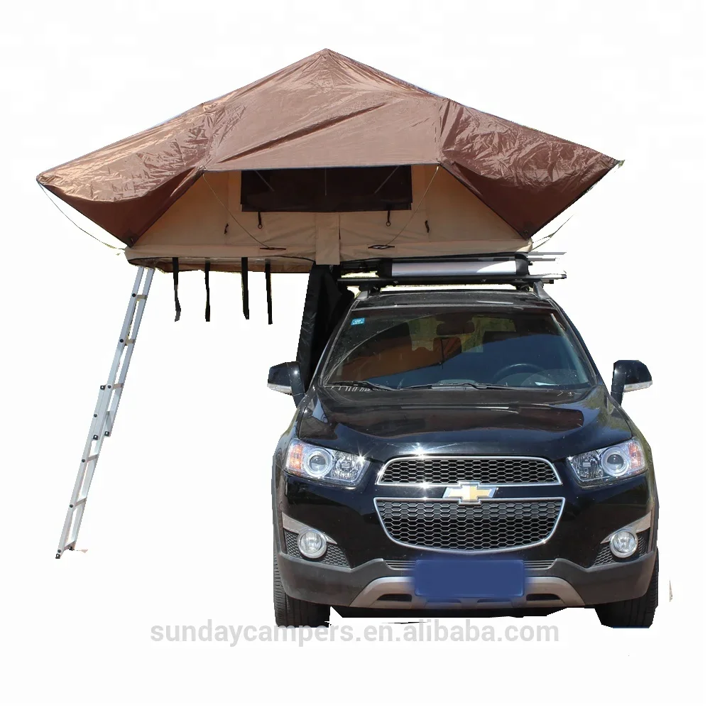 

4x4 Off-Road Camper Camping Roof Top Tent Car Truck Camper RooftopTent Roof Racks 4x4 Vehicles Trailer Tent SRT03-56