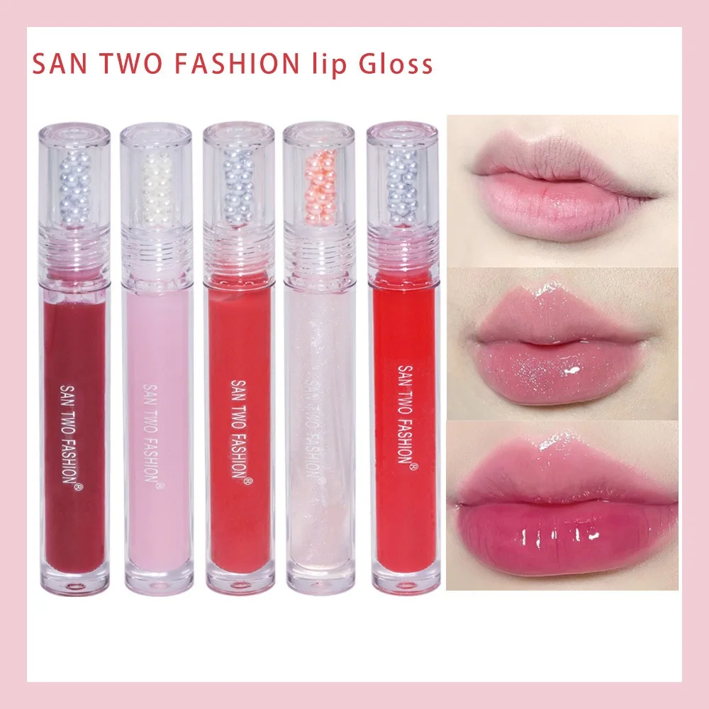 Transparenter Lip gloss feuchtigkeit spendender dauerhafter Spiegel erfordert super feuchtigkeit spendende beliebte feuchtigkeit spendende Lippen balsam kosmetik