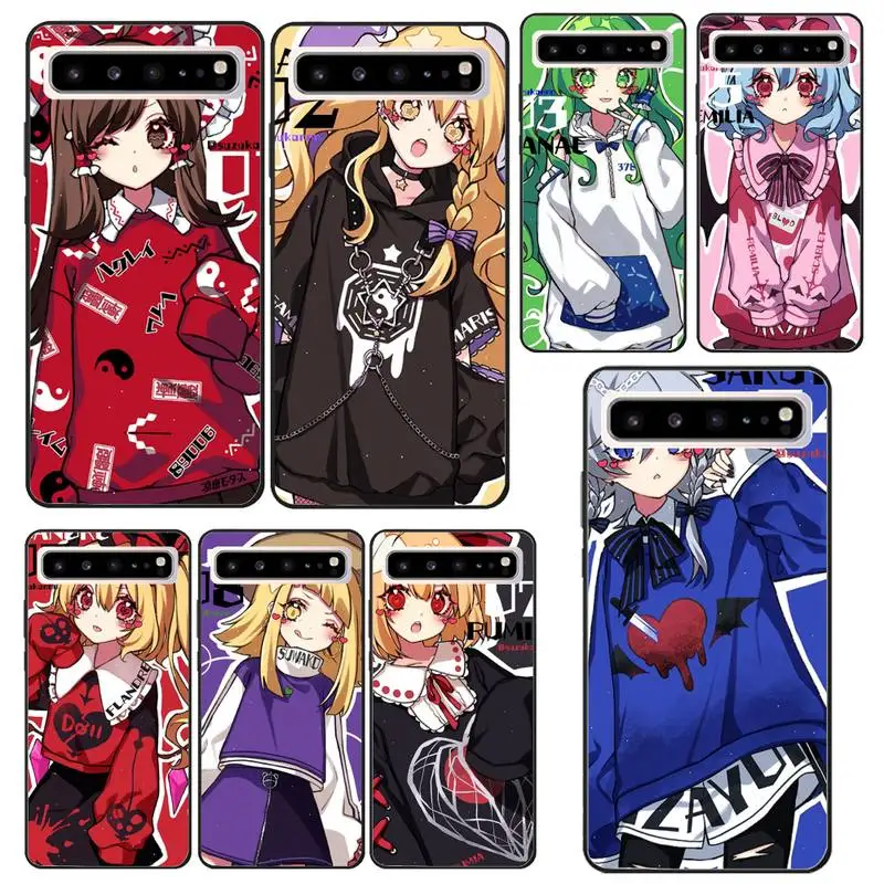 Touhou Project Cartoon Phone Case For Samsung A01 A10 A11 A12 A20 S E A21 A30 S A31 A32 A40 A41 A42 A70 A71 Fundas Shell Cover