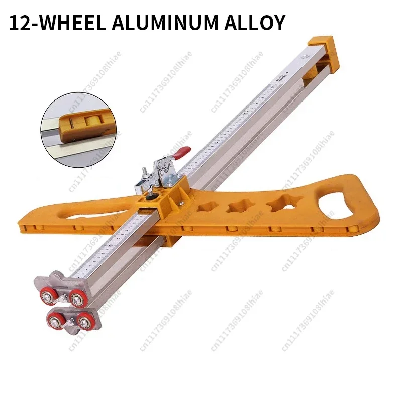 Dust-free Fully Automatic High Precision Roller Carpenter Hand Pushed Hand Tool Aluminum alloy Drywall Cutting Tool Push Broach