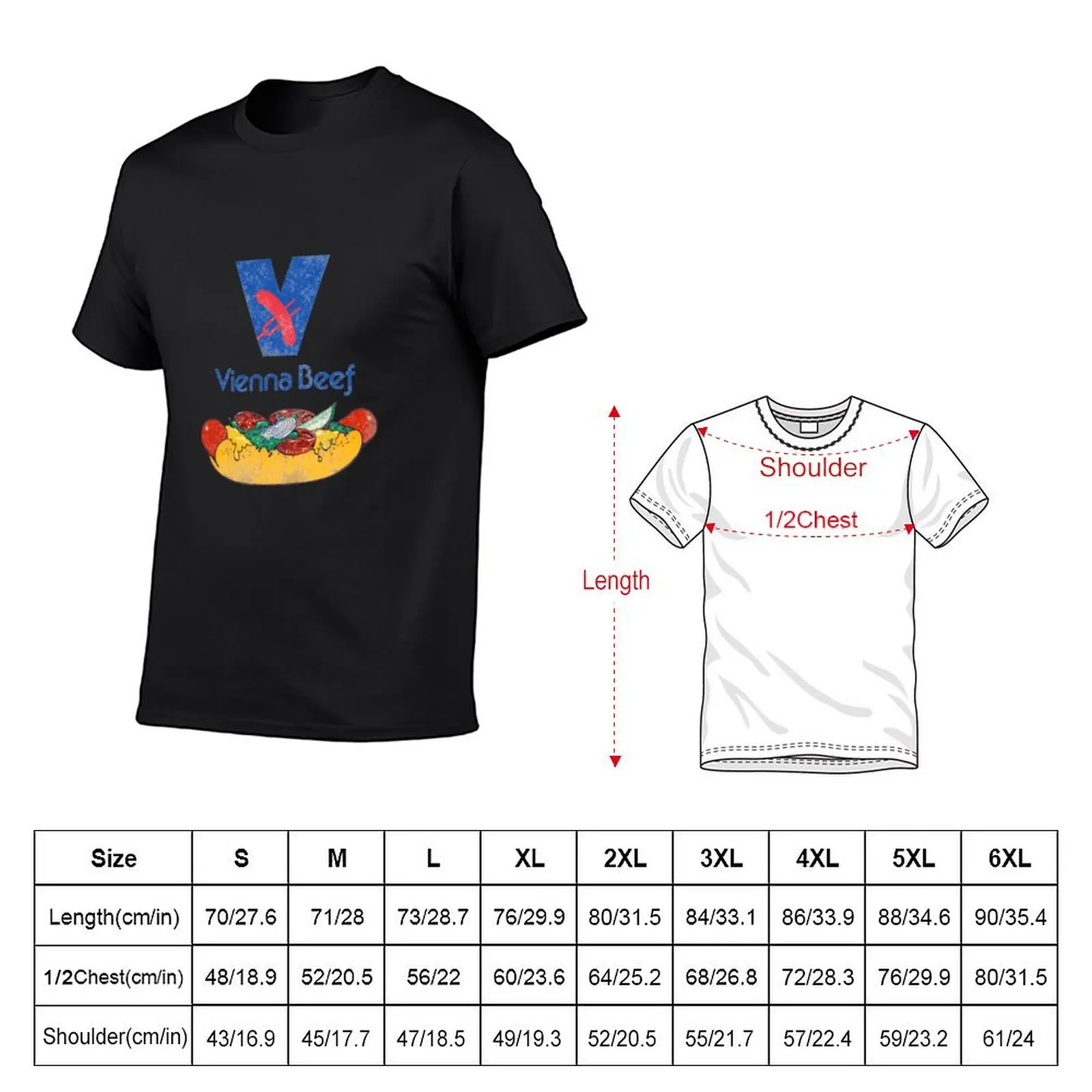 Vienna Beef Unisex T-Shirt oversized graphic tee essential t shirt boys whites plain mens graphic t-shirts funny