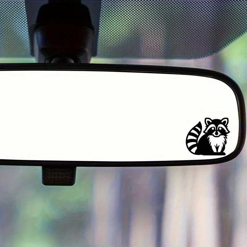 

2 компл. «Симпатичный енот» графическая наклейка — идеально подходит для автомобильных зеркал, чехлов для телефонов, скейтбордов, журналов для любителей дикой природы"